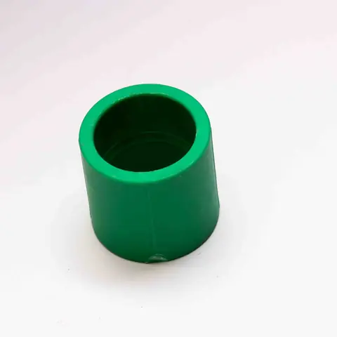 PPR fitting for joining plastic water pipes.